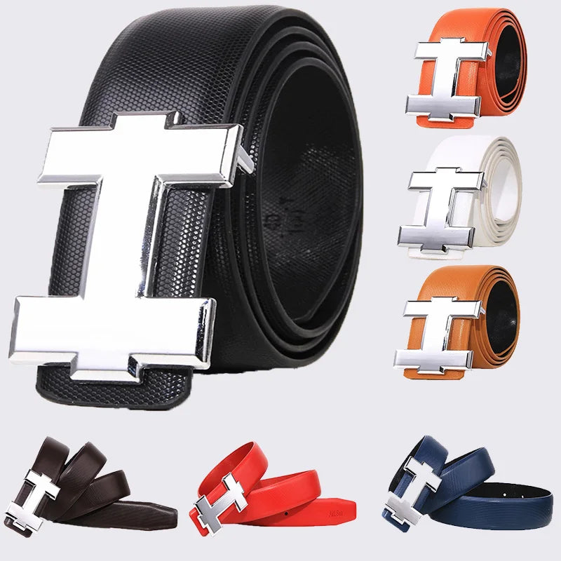 Luxury Designer Brand Belts Men Real leather 3.3cm